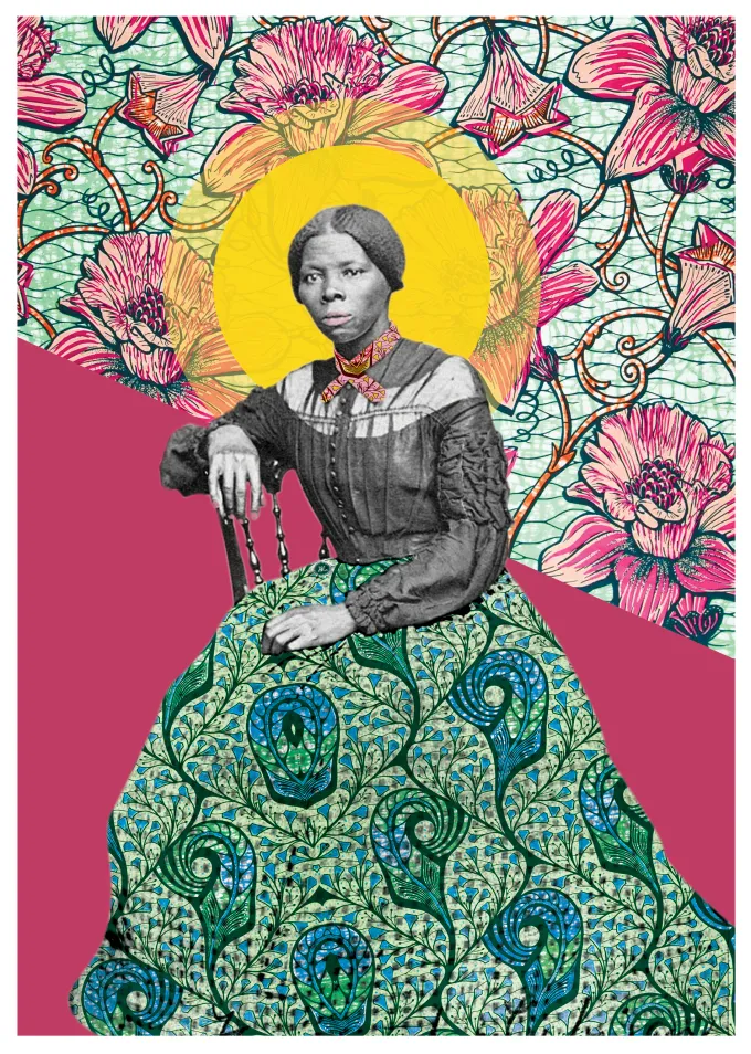 A Life in Freedom — Harriet Tubman, 1911 shown at the selected relative print scale.