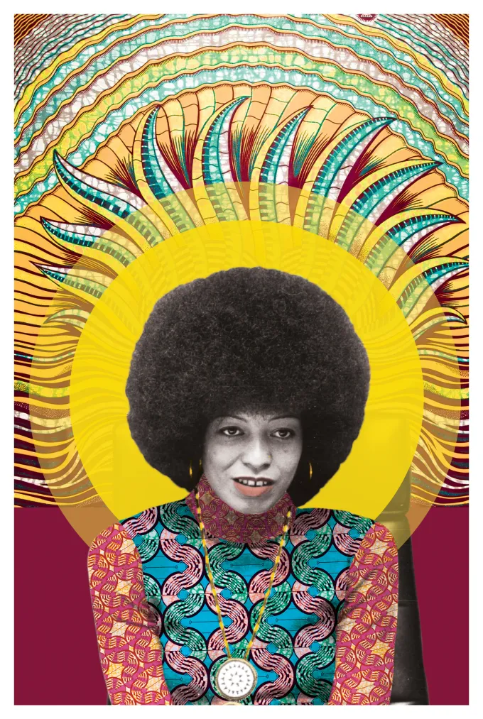 Ideas That Refuse to Be Small — Angela Davis, 1974 shown at the selected relative print scale.